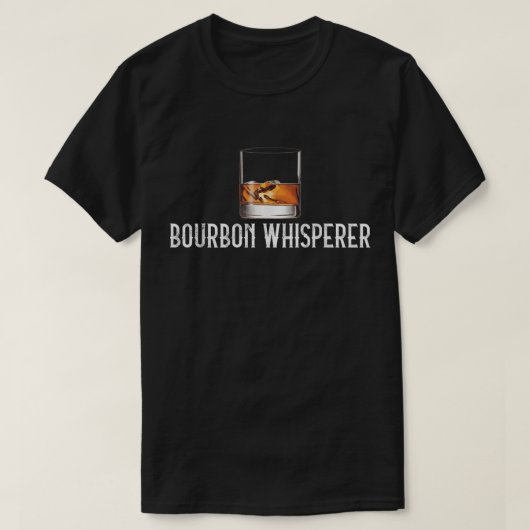 Bourbon Kenner Whiskey Liefhebber Design T-shirt (Design voorkant)