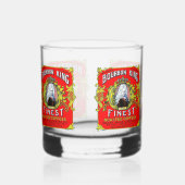 Bourbon King Fabled Label Whiskey Glass Whisky Glas (Rechts)