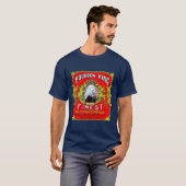 Bourbon King Finest Roasted Coffies T-shirt (Voorkant volledig)