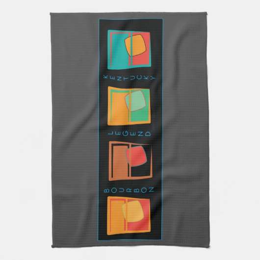 Bourbon Legend Kentucky - Handdoek (Verticaal)