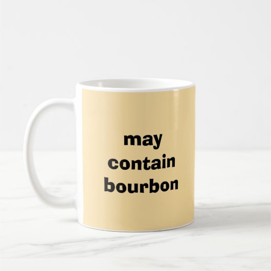 Bourbon lover coffee mug koffiemok (Links)