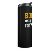 Bourbon Magic Brown Water Fun People - Whiskey Thermosbeker (Gedraaid links)