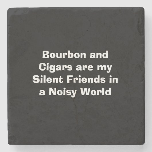 Bourbon marmeren stenen onderzetter (Voorkant)