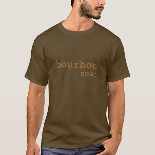 Bourbon - Neat T-shirt (Voorkant)