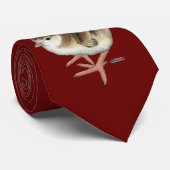 Bourbon Red Turkey Poult Stropdas (Opgerold)