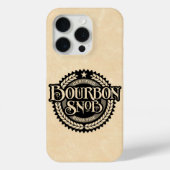 Bourbon Snob - funny whiskey drinker Case-Mate iPhone Case (Achterkant)