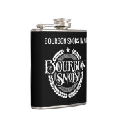 Bourbon Snob - funny whiskey drinker Heupfles (Rechts)