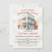 Bourbon Street Bachelorette Weekend Vrijgezellenfe Kaart (Voorkant)