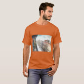 Bourbon Street Balcony Uitzicht New Orleans Frans T-shirt (Voorkant volledig)