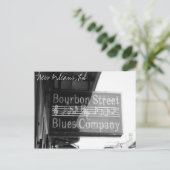 Bourbon Street Briefkaart (Staand voorkant)