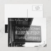 Bourbon Street Briefkaart (Voorkant / Achterkant)