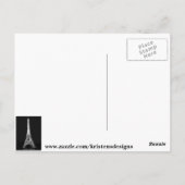 Bourbon Street Briefkaart (Achterkant)