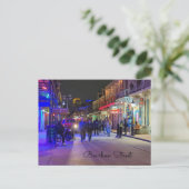 Bourbon Street Briefkaart (Staand voorkant)