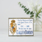 Bourbon Street Briefkaart (Staand voorkant)