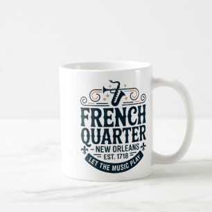 Bourbon Street Franse Wijk New Orleans Mardi Gras Koffiemok