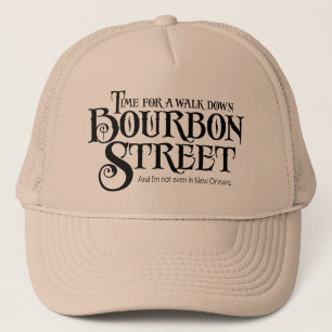 Bourbon Street - grappig drank whiskey Trucker Pet