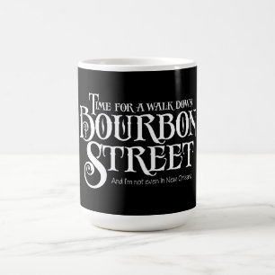Bourbon Street - grappige whiskey drinken Koffiemok