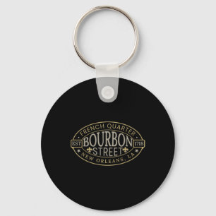 Bourbon Street New Orleans Franse Wijk Louisiana Sleutelhanger
