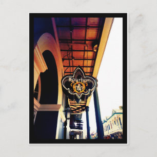 Bourbon Street New Orleans Louisiana Sign Briefkaart
