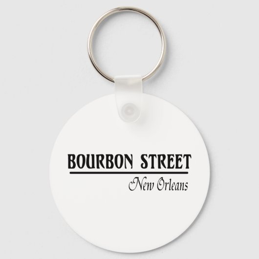 Bourbon Street New Orleans Sleutelhanger (Voorkant)