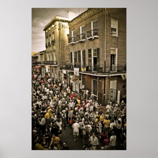 Bourbon Street Poster (Voorkant)