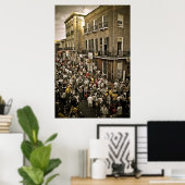 Bourbon Street Poster (Thuiskantoor)