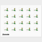 Bourbon Street Ronde Sticker (Vel)