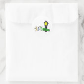 Bourbon Street Ronde Sticker (Tas)