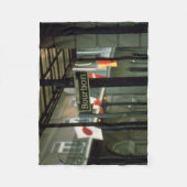 Bourbon Street Sign in New Orleans Fleece Deken (Voorkant)