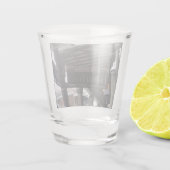 Bourbon Street Sign Shot Glass Glas (Achterkant)