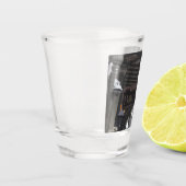 Bourbon Street Sign Shot Glass Glas (Links)