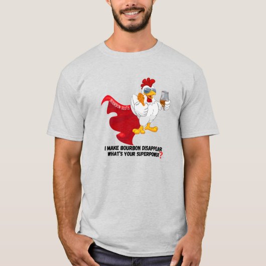 Bourbon Superpower T-shirt (Voorkant)