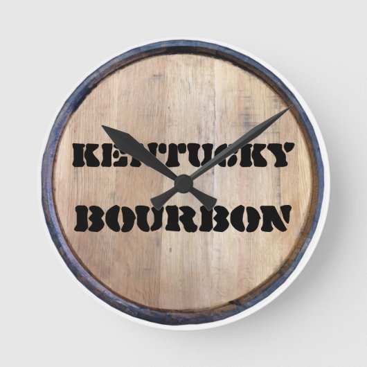 BOURBON VAT LID (FAUX) KENTUCKY KLOK (Voorkant)