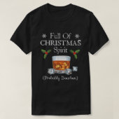 BOURBON vol Kerstmis T-shirt (Design voorkant)