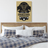 Bourbon Whiskey Art Canvas Afdruk (Insitu (Slaapkamer))