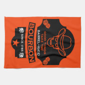 Bourbon Whiskey Art Theedoek (Horizontaal)