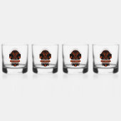 Bourbon Whiskey Art Whisky Glas (Achterkant)