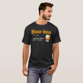 Bourbon Whiskey Bourbon Definitie 2 T-shirt (Voorkant volledig)