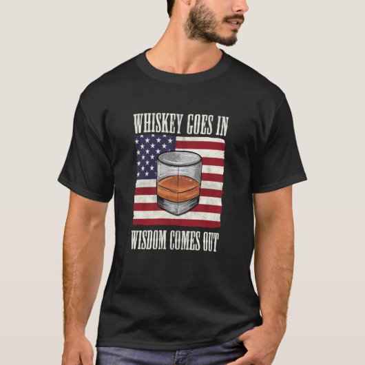 Bourbon whiskey komt uit 2 t-shirt (Voorkant)