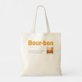 Bourbon Whiskey Lover Bourbon - Definitie Tote Bag (Achterkant)