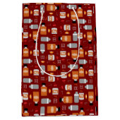 bourbon-whiskeypatroon medium cadeauzakje (Voorkant)