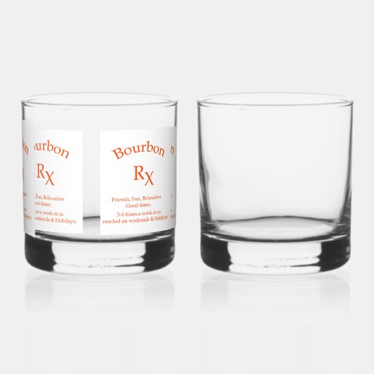 Bourbon Whisky Glas (Links)