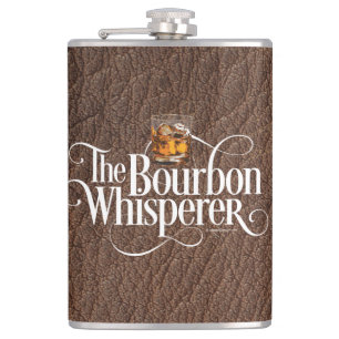 Bourbon Whisperer Flask Heupfles