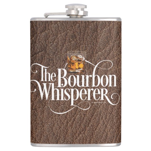 Bourbon Whisperer Flask Heupfles (Voorkant)