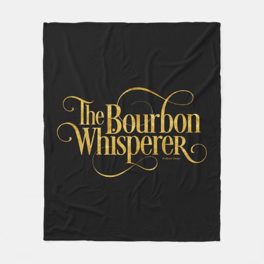 Bourbon Whisperer Fleece Blanket (Voorkant)