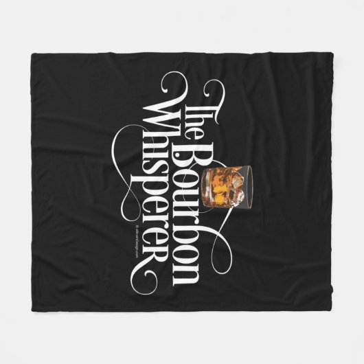 Bourbon Whisperer Fleece Blanket (Voorkant (Horizontaal))