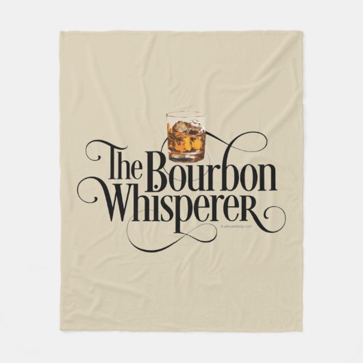 Bourbon Whisperer Fleece Blanket (Voorkant)