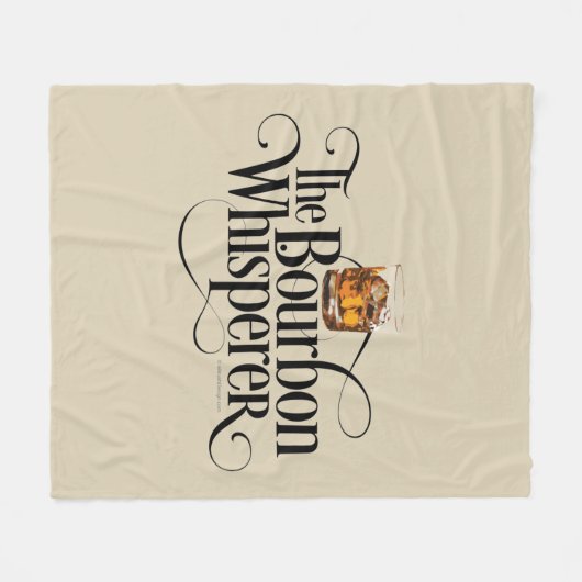 Bourbon Whisperer Fleece Blanket (Voorkant (Horizontaal))