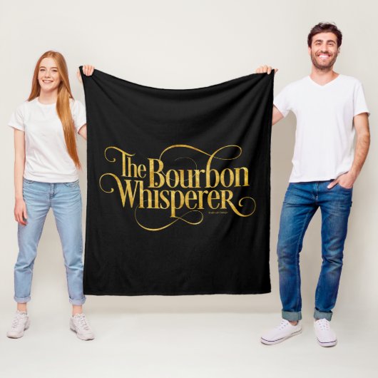 Bourbon Whisperer Fleece Blanket Deken (In situ)