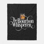 Bourbon Whisperer Fleece Blanket Deken (Voorkant)
